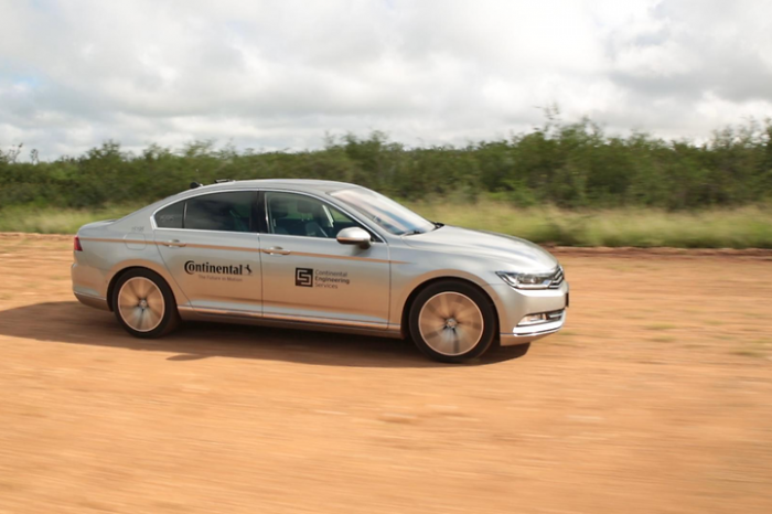 Continental launches tire tests with self-driving vehicles