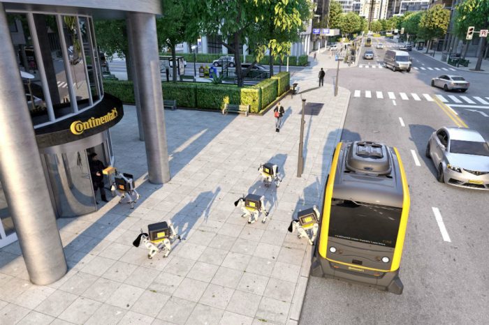 How Continental envisions the future of mobility: autonomous shuttles and delivery robots