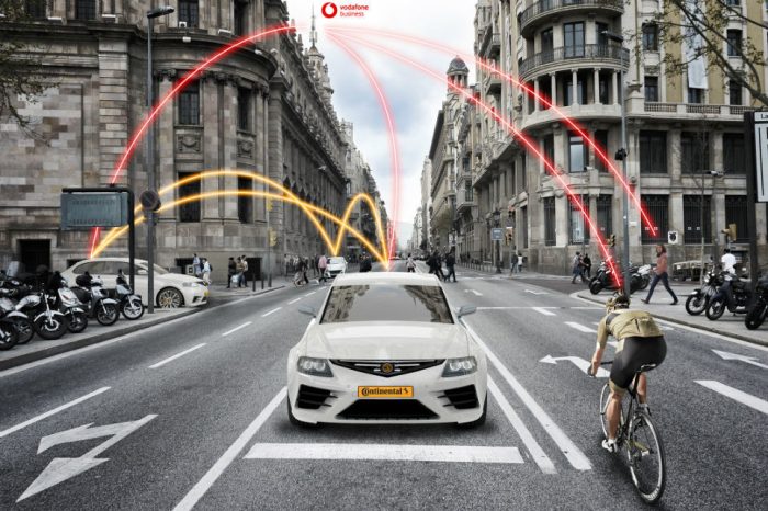 Continental partners with Vodafone to develop road safety technologies