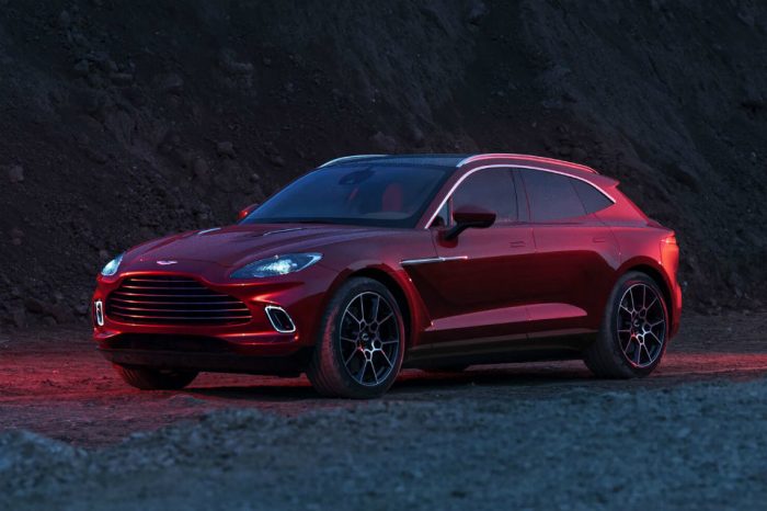 Aston Martin launches DBX SUV in Romania