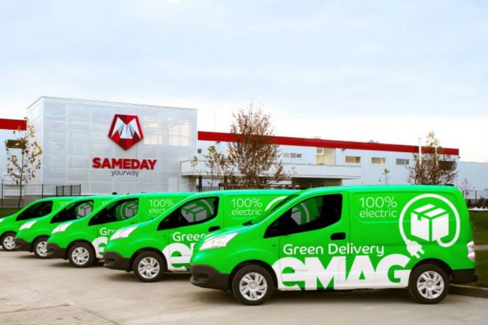 eMag launches Green Delivery service with electric cars