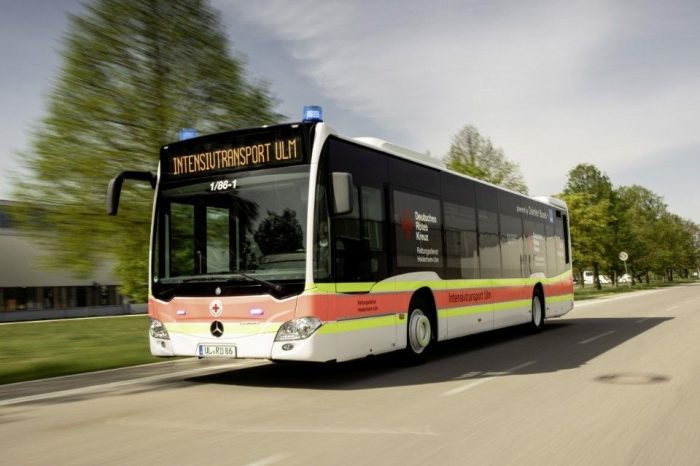 Daimler converts Mercedes-Benz Citaro buses for transporting COVID-19 patients