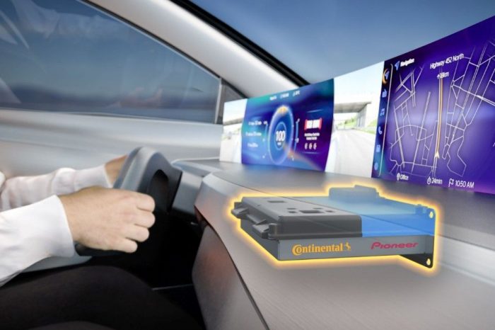 Continental and Pioneer sign strategic partnership for ‘new user experience’