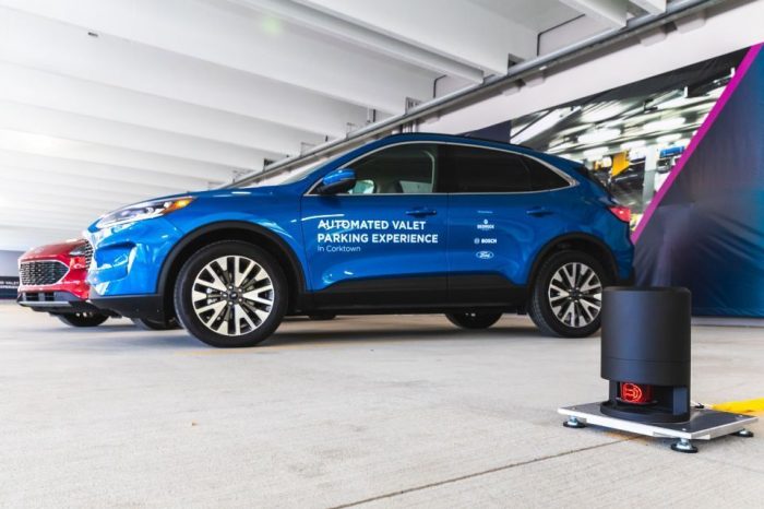 Ford, Bosch explore highly automated vehicle technology to help make parking easier