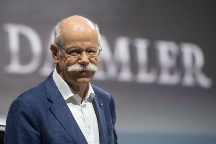 Daimler's designated chairman Zetsche renounces job
