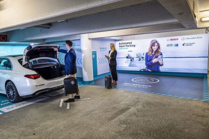 Bosch, Mercedes to provide the world’s first commercial automated valet parking service