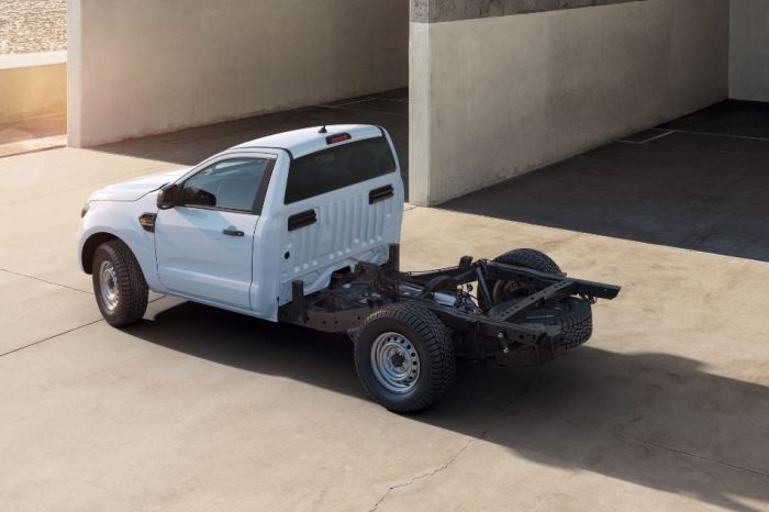 Ford introduces new Ranger chassis cab variant for the first time