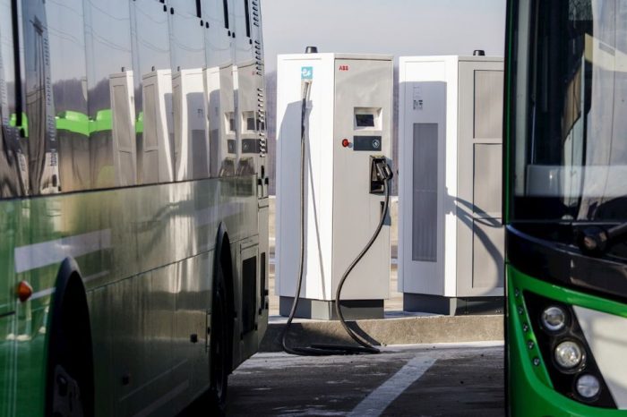 ABB installs EV chargers for bus terminals in Suceava
