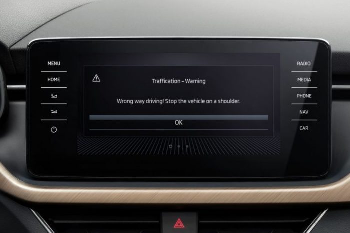 ‘Warning! A wrong-way driver is headed your way!’ Bosch’s system now a feature in Skoda vehicles