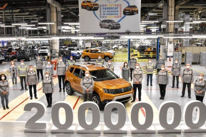 Dacia produced the 2,000,000 Duster in Mioveni