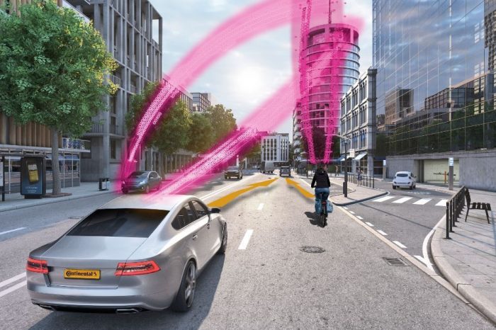 Continental and Deutsche Telekom develop collision warning system to protect pedestrians and cyclists