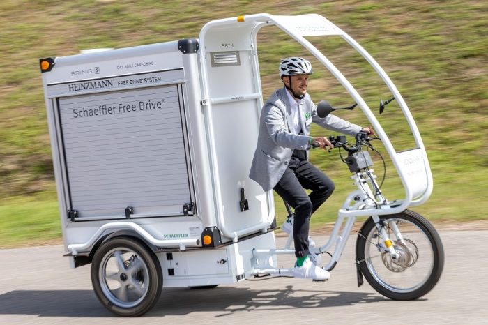 Fleet start for Schaeffler’s chainless drive for e-cargo bikes