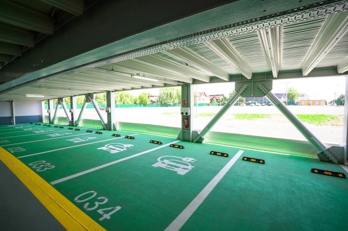 ABB provides EV charging technology for the largest private parking at Bucharest airport