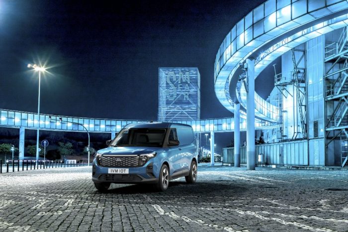 Ford reveals E-Transit Courier, the first electric model to be made in Romania