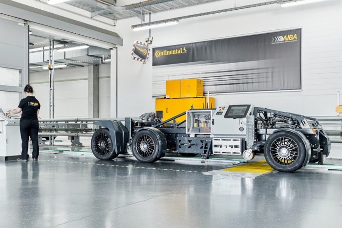Continental reaches one million trips on its fully automated tire braking test facility