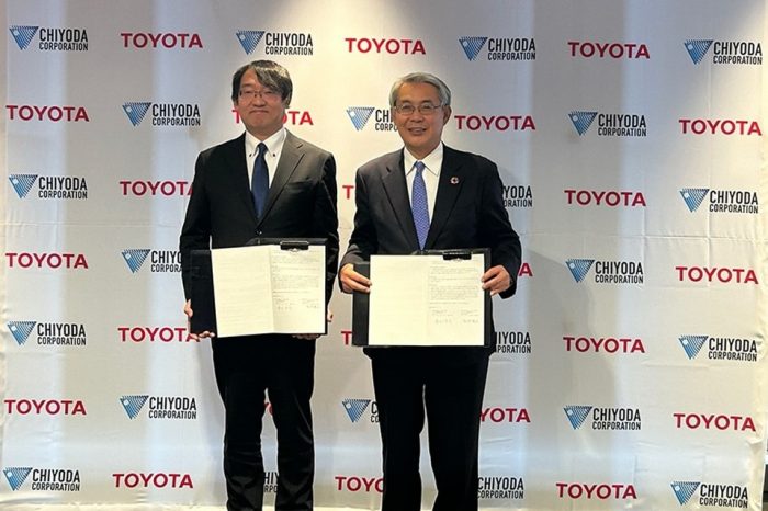 Toyota and Chiyoda join forces to develop large-scale electrolysis system