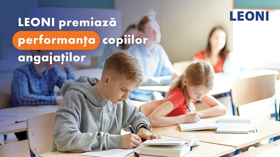 LEONI Romania rewards the performance of employees' children