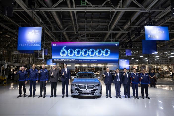 BMW Brilliance Automotive reaches production of 6 million vehicles