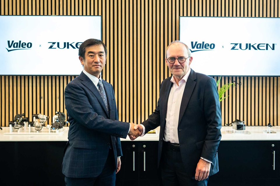Valeo and Zuken join forces to redefine automotive electronic design