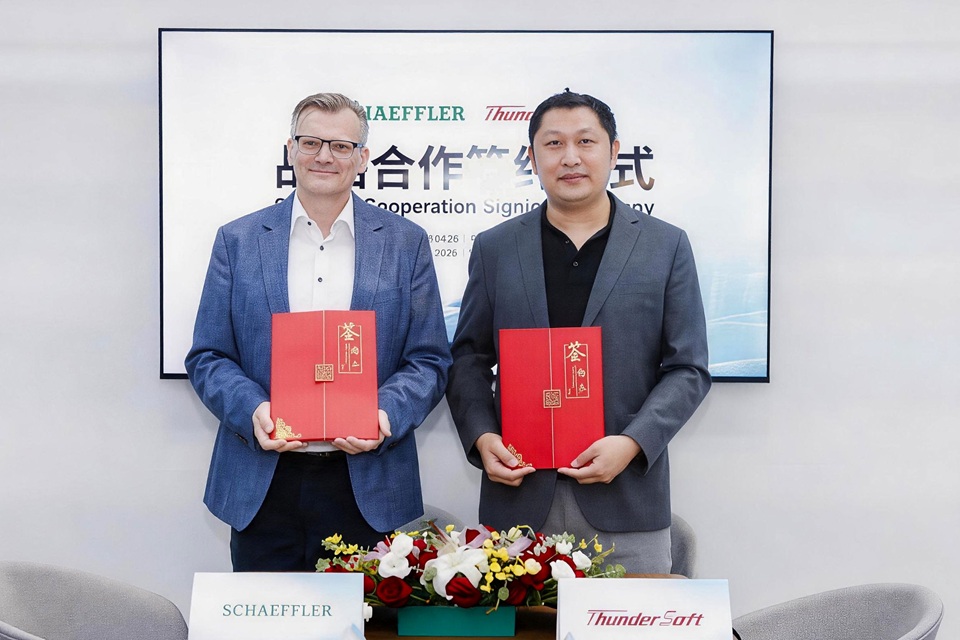 Schaeffler and ThunderSoft sign deal to develop central vehicle computing platforms