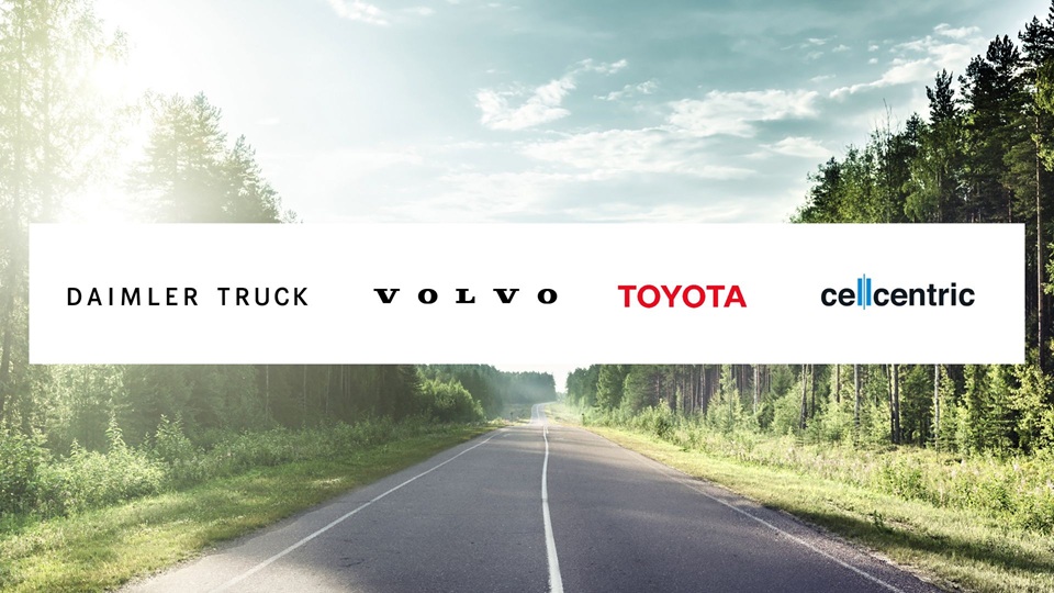 Toyota, Volvo Group and Daimler Truck AG sign binding agreement for Toyota to join cellcentric as equal shareholder