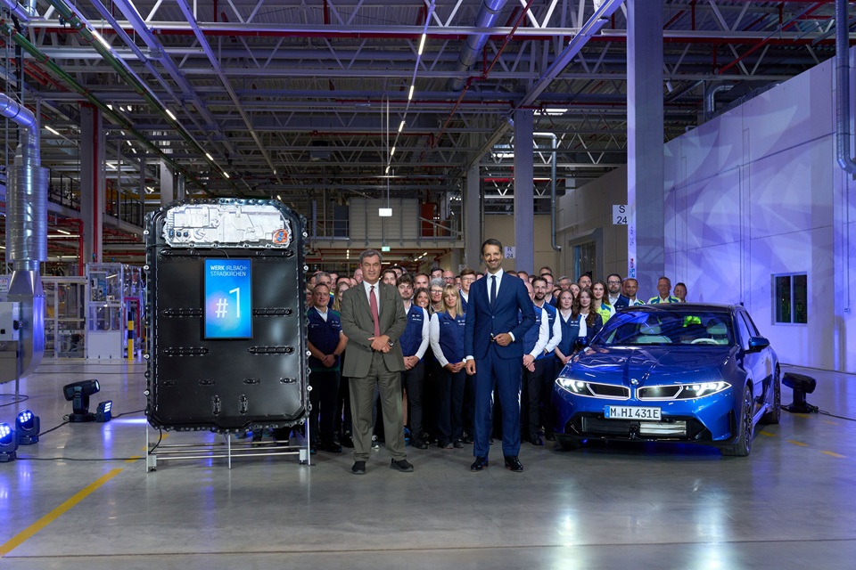 BMW Group opens new plant in Germany, starts production of EV batteries